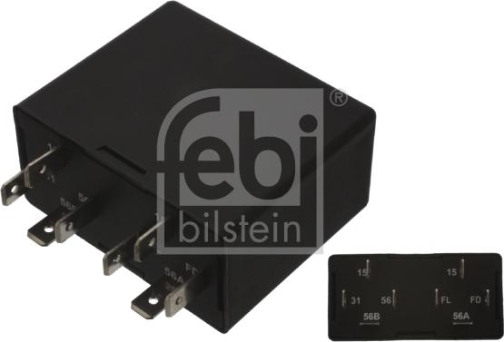 Febi Bilstein 40529 - Relejs, Tālās gaismas lukturis ps1.lv