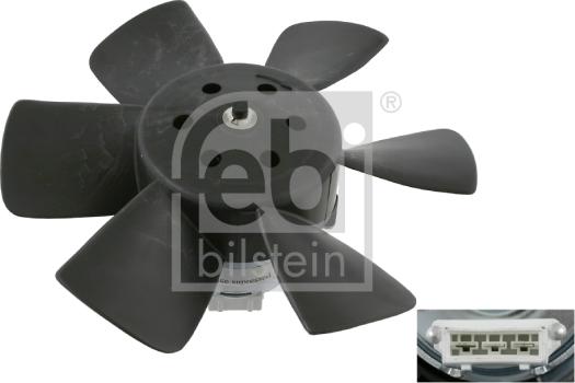 Febi Bilstein 06989 - Ventilators, Motora dzesēšanas sistēma ps1.lv