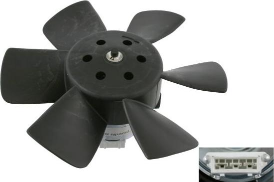 FEBI Bilstein 06989 - Ventilators, Motora dzesēšanas sistēma ps1.lv