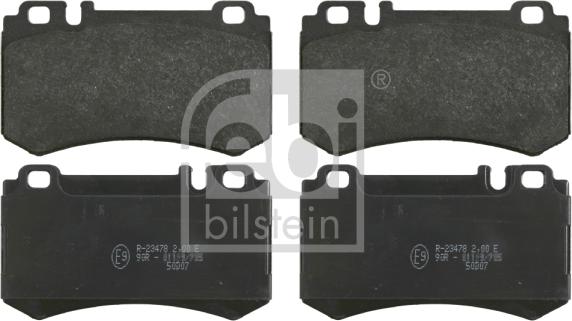 Febi Bilstein 16475 - Bremžu uzliku kompl., Disku bremzes ps1.lv