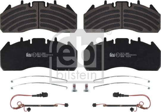 Febi Bilstein 16690 - Bremžu uzliku kompl., Disku bremzes ps1.lv