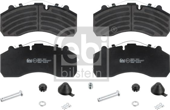 Febi Bilstein 16665 - Bremžu uzliku kompl., Disku bremzes ps1.lv