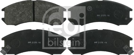 Febi Bilstein 16282 - Bremžu uzliku kompl., Disku bremzes ps1.lv