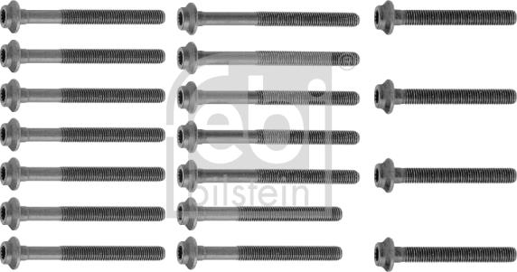 Febi Bilstein 10231 - Cilindru galvas skrūvju komplekts ps1.lv