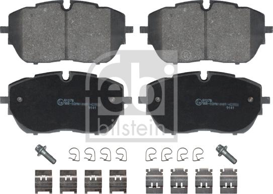 Febi Bilstein 116342 - Bremžu uzliku kompl., Disku bremzes ps1.lv