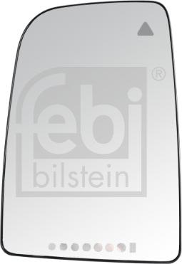 Febi Bilstein 184544 - Spoguļstikls, Ārējais atpakaļskata spogulis ps1.lv