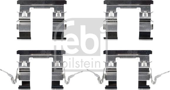 Febi Bilstein 185271 - Piederumu komplekts, Disku bremžu uzlikas ps1.lv