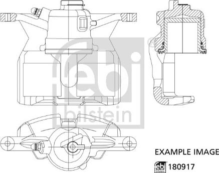 Febi Bilstein 180917 - Bremžu suports ps1.lv