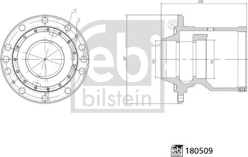 Febi Bilstein 180509 - Riteņa rumba ps1.lv