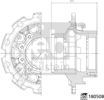 Febi Bilstein 180508 - Riteņa rumba ps1.lv