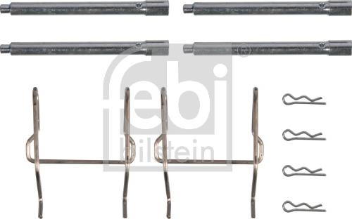 Febi Bilstein 181999 - Piederumu komplekts, Disku bremžu uzlikas ps1.lv