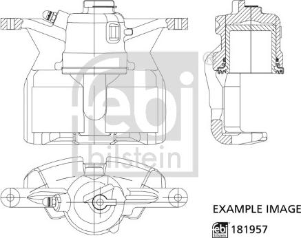 Febi Bilstein 181957 - Bremžu suports ps1.lv