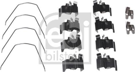 Febi Bilstein 182729 - Piederumu komplekts, Disku bremžu uzlikas ps1.lv