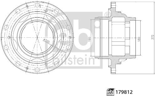 Febi Bilstein 179812 - Riteņa rumba ps1.lv