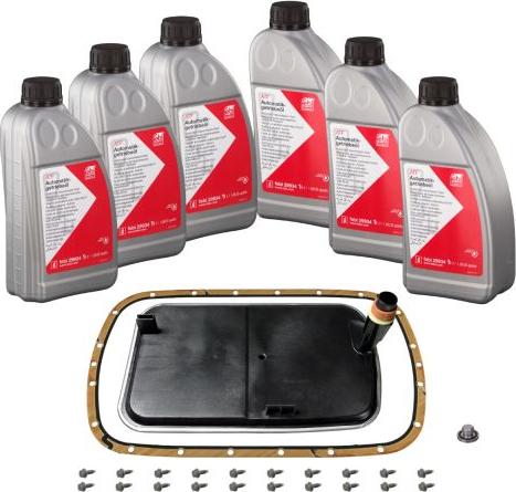 FEBI Bilstein 176897 - Rez. daļu komplekts, Autom. pārnesumkārbas eļļas maiņa ps1.lv