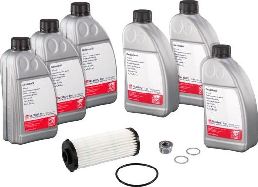 FEBI Bilstein 171772 - Rez. daļu komplekts, Autom. pārnesumkārbas eļļas maiņa ps1.lv