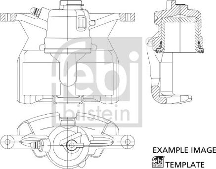 Febi Bilstein 178946 - Bremžu suports ps1.lv