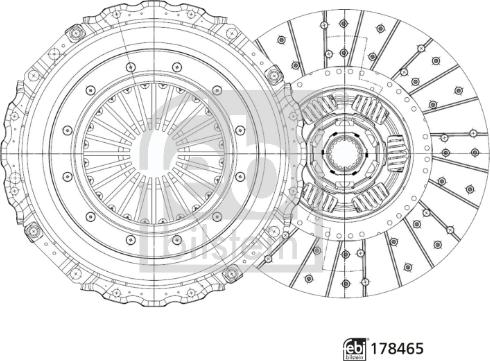 Febi Bilstein 178465 - Sajūga komplekts ps1.lv