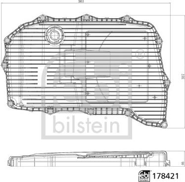 Febi Bilstein 178421 - Hidrofiltrs, Automātiskā pārnesumkārba ps1.lv