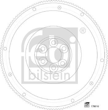 Febi Bilstein 178016 - Spararats ps1.lv