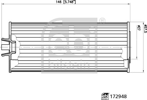 Febi Bilstein 172948 - Eļļas filtrs ps1.lv