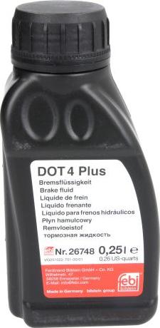 FEBI Bilstein 26748 - Bremžu šķidrums ps1.lv