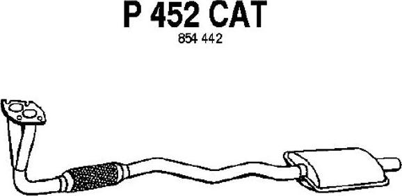 Fenno P452CAT - Katalizators ps1.lv