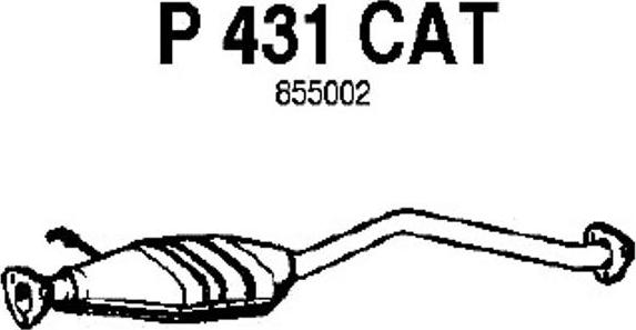 Fenno P431CAT - Katalizators ps1.lv