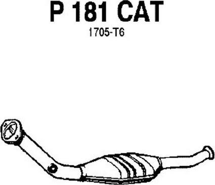 Fenno P181CAT - Katalizators ps1.lv