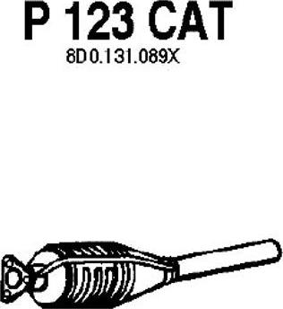 Fenno P123CAT - Katalizators ps1.lv