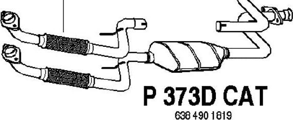 Fenno P373DCAT - Katalizators ps1.lv