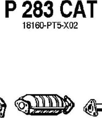 Fenno P283CAT - Katalizators ps1.lv