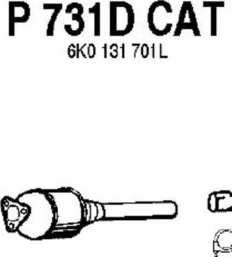 Fenno P731DCAT - Katalizators ps1.lv