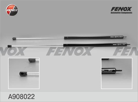 Fenox A908022 - Gāzes atspere, Motora pārsegs ps1.lv