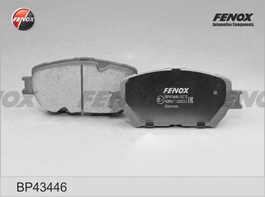 Fenox BP43446 - Bremžu uzliku kompl., Disku bremzes ps1.lv