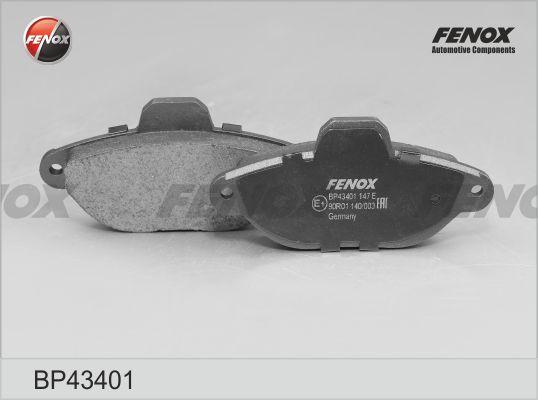 Fenox BP43401 - Bremžu uzliku kompl., Disku bremzes ps1.lv