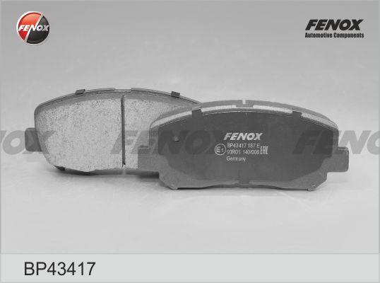 Fenox BP43417 - Bremžu uzliku kompl., Disku bremzes ps1.lv