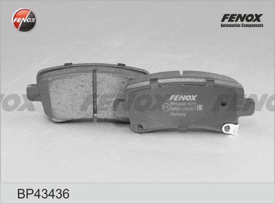 Fenox BP43436 - Bremžu uzliku kompl., Disku bremzes ps1.lv