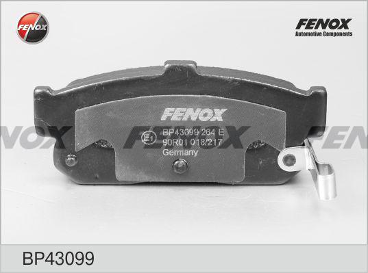 Fenox BP43099 - Bremžu uzliku kompl., Disku bremzes ps1.lv