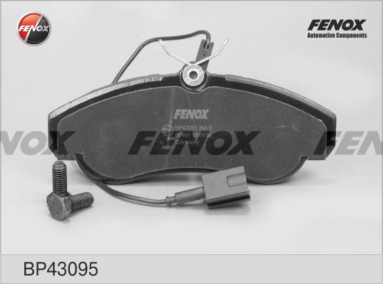 Fenox BP43095 - Bremžu uzliku kompl., Disku bremzes ps1.lv