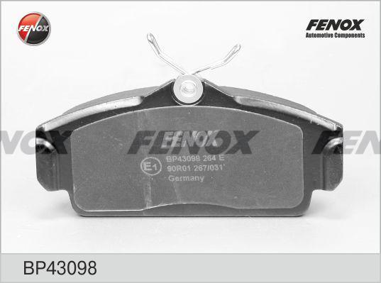 Fenox BP43098 - Bremžu uzliku kompl., Disku bremzes ps1.lv