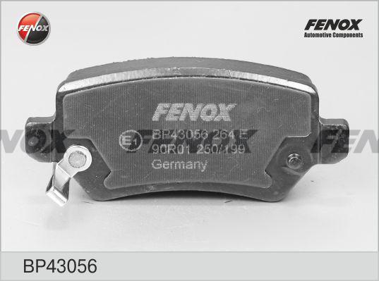 Fenox BP43056 - Bremžu uzliku kompl., Disku bremzes ps1.lv