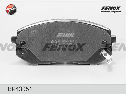 Fenox BP43051 - Bremžu uzliku kompl., Disku bremzes ps1.lv