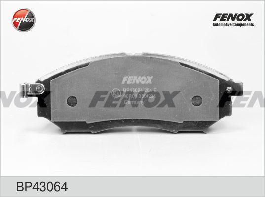 Fenox BP43064 - Bremžu uzliku kompl., Disku bremzes ps1.lv