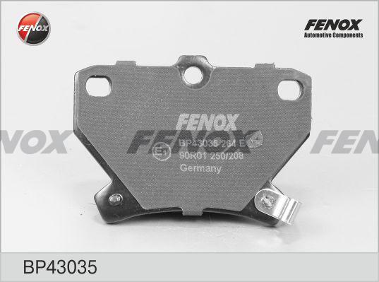 Fenox BP43035 - Bremžu uzliku kompl., Disku bremzes ps1.lv