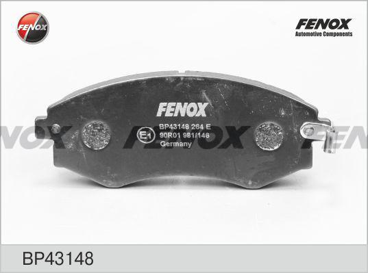 Fenox BP43148 - Bremžu uzliku kompl., Disku bremzes ps1.lv