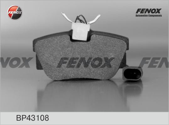 Fenox BP43108 - Bremžu uzliku kompl., Disku bremzes ps1.lv