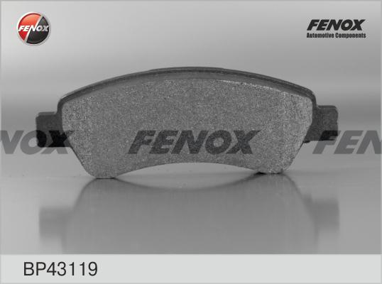 Fenox BP43119 - Bremžu uzliku kompl., Disku bremzes ps1.lv