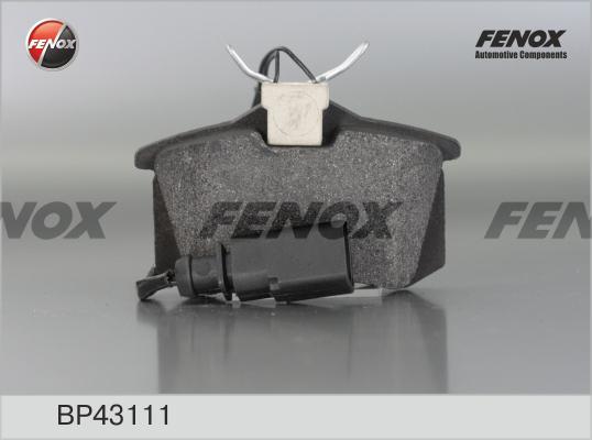 Fenox BP43111 - Bremžu uzliku kompl., Disku bremzes ps1.lv