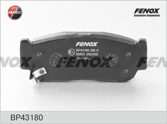 Fenox BP43180 - Bremžu uzliku kompl., Disku bremzes ps1.lv